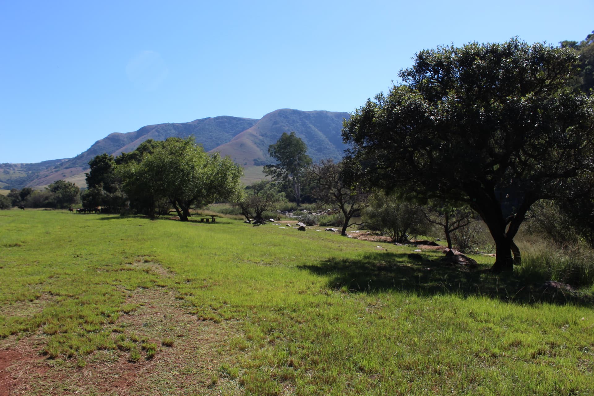 Camping area at Koubad